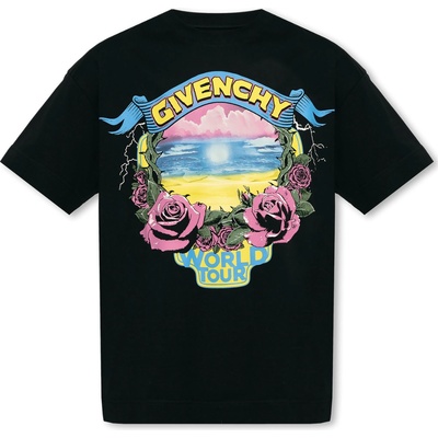 Givenchy World Tour Black tričko černá