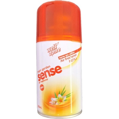 WELL DONE Osviežovač vzduchu náplň Sense Tropic garden 250 ml