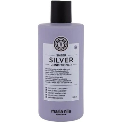 Maria Nila Sheer Silver 300 ml балсам за неутрализиране на жълти тонове на руса коса за жени