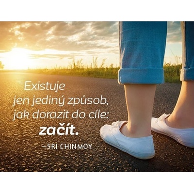 Madal Bal a.s. - Magnet na lednici Existuje jen jediný způsob jak dorazit do cíle: začít – Hledejceny.cz