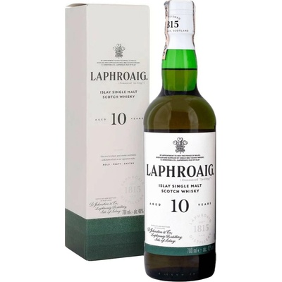 Malt Laphroaigh 10y 40% 0,7 l (kartón)
