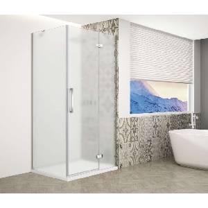 SAPHO Trinity - Душ кабина 100x90 см, дясна, матирано стъкло/хром GT5690-10MR-CH (GT5690-10MR-CH)