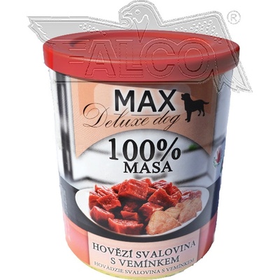 Sokol Falco Max Deluxe Dog Adult hovězí svalovina s vemínkem 800 g
