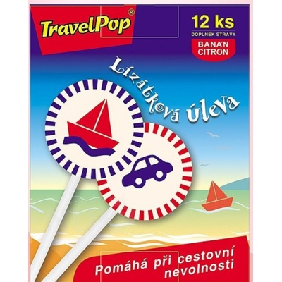 Vita Harmony TravelPop Banán a citrón 12 ks