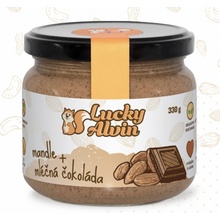 Lucky Alvin Mandle + mléčná čokoláda 200 g