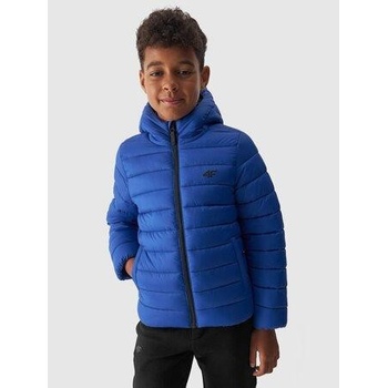 4F chlapecká zimní bunda cobalt
