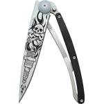 DEEJO 1cb018 tattoo / Ултралеко джобно ножче с дръжка от абаносово дърво (1cb018)