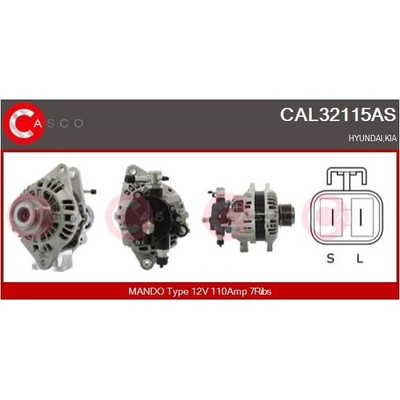 Generátor CASCO CAL32115AS