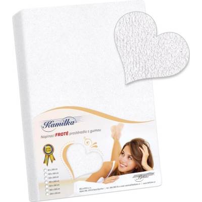 Veratex Froté prostěradlo bílé 90x200/20