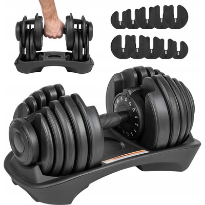 Rebel Nastavitelná litinová jednoručka 1 x 24 kg