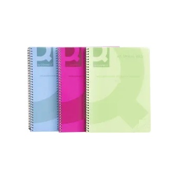 Image 1 of Q-CONNECT Тетрадка със спирала А5 линирана, 80 листа