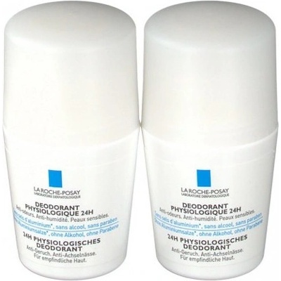 La Roche-Posay 24hr Physiological roll-on 2x50 ml