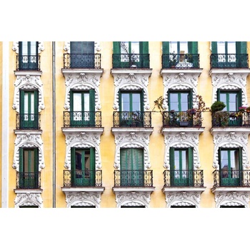 DIMEX ART s. r. o Флизелинов фототапет център на мадрид 375 x 250 см