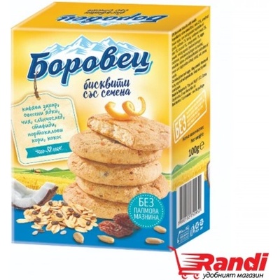 Боровец Бисквити Боровец със семена 100гр