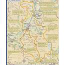 Peak District Británie 1:50t MTB map & guide GE