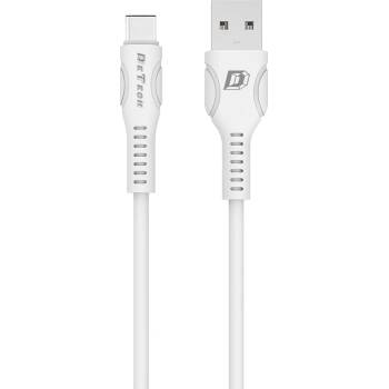 Image 1 of DeTech Кабел за данни DeTech DE-C27C, Type-C, 1.0m, Бял (40111)