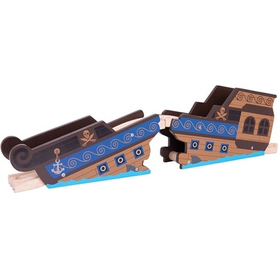 Bigjigs Rail Most vrak lodi – Zbozi.Blesk.cz