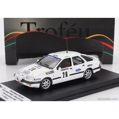 Trofeu Ford england Sierra Xr4 N 28 Winner Rally Boucles De Spa 1986 Jean Claude Probst Danny De Canck Bílá 1:43