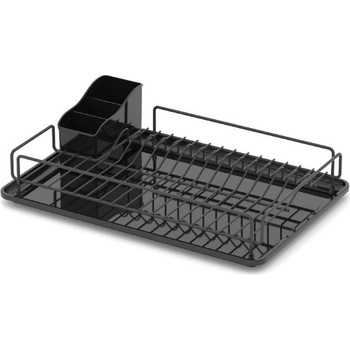 Image 1 of Сушилник за съдове 1 ниво с кошничка - черен мат (И103130)