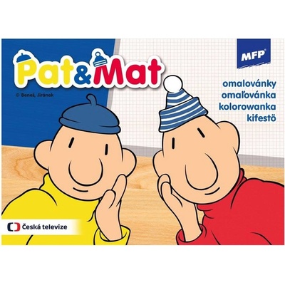 Omalovánky A5 Pat a Mat – Zboží Dáma