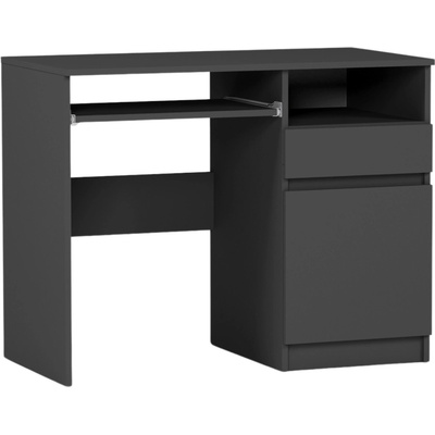 Framire Písací stôl s pravou skrinkou antracit 90 x 50 cm Modern N35