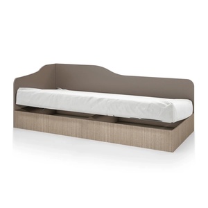Bogdan Furniture I Легло Mod 2004 за матрак 82/190, Мока/Лате