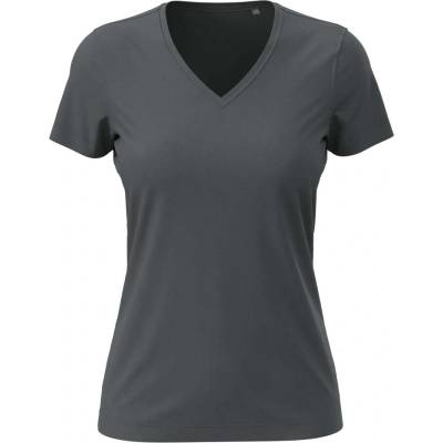 Stedman classic-t v-neck st2700 / Дамска тениска с v-образно деколте - шистово сива m (st2700slgm)