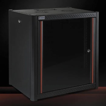 Mirsan MR. WTN09U66.01 : Размери : 600x600x512 мм, D=600мм-9U, черен, за стена