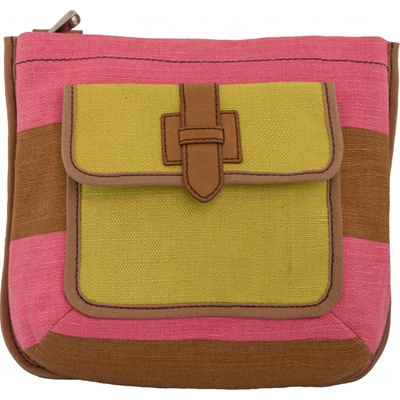 Fossil Wmns Shoulderbag Shay Brown-Pink mix