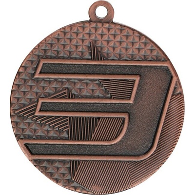 MMC2140/B Medaila s umiestnením "3" pr.40 mm hr.2 mm bronz bronz