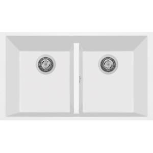 Plados Plados КУХНЕНСКА МИВКА one 84-20 st 838x559 БЯЛА (on8420st/98) Мивка за вграждане