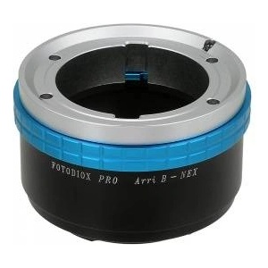 Fotodiox Pro Lens Mount Adapter Compatible with Arri Bayonet 16mm and 35mm Film Lenses on Sony E-Mount Cameras - ArriB-SnyE-Pro