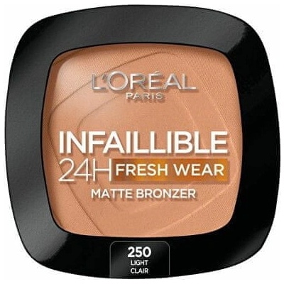 L'Oréal Paris Infaillible 24H Fresh Wear Matte Bronzer bronzer 250 Light 9 g