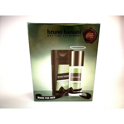 Bruno Banani Made for Men deosprej 75 ml + sprchový gél 250 ml darčeková sada