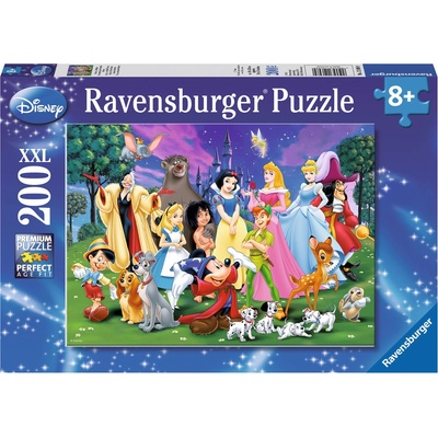 Ravensburger Pohádkové Disney postavy XXL 200 dielov