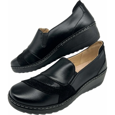 Chunsen dámské mokasíny černé