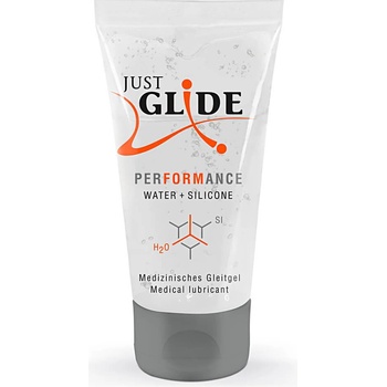 Just Glide Performance Water + Silicone 50 ml