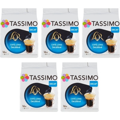 Tassimo L'or Lungo Decaf Bezkofeinová káva 16 ks