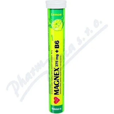 Vitabalans Magnex 375mg+B6 šumivé 20 tabliet