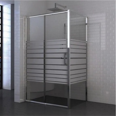 Inter Ceramic Душ кабина ICS 118/100NEW + ICS 111/31/80, Inter Ceramic, 100-120х80x190см, 5мм (118/100NEW + ICS 111/31/80)