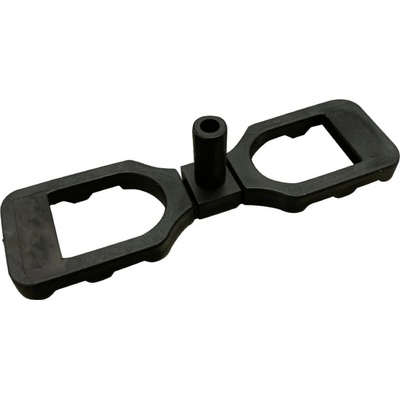 Distanční podložka 4mm - 80x25x6mm