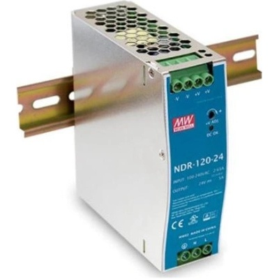 Napájecí adaptér na lištu Mean Well NDR-120-48