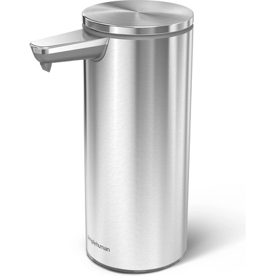 simplehuman Безконтактен дозатор за сапун Simplehuman матова неръждаема стомана захранване с батерии (ST1082)
