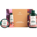 The Body Shop Комплект Strawberry - Душ гел, Мляко за тяло и Крем за ръце, 250 + 200 + 30 ml - ozone Лосион за тяло