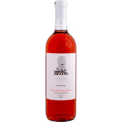 Matyšák Selection Cabernet Sauvignon Rosé Ružové Suché D.S.C. 12% 0,75 l (čistá fľaša)
