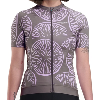 PEPPERMINT Дамска фланелка с къс ръкав за колоездене PEPPERMINT Women's Classic Jersey Cycling jersey - Pulp Cloudy (156-2780-0113)
