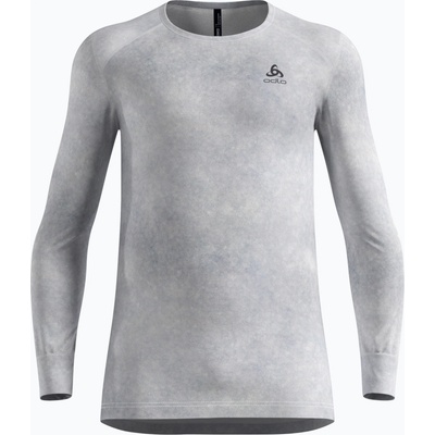 Мъжка термоактивна блуза с дълъг ръкав ODLO Active Warm X Pow Bl Top Crew Neck odlo silver grey