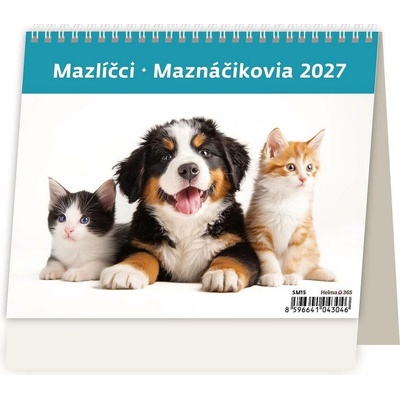 stolní MiniMax Mazlíčci/Maznáčikovia 17,1cm x 13,9cm, SM15-27 2027