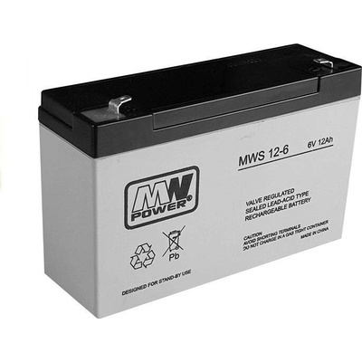 AGM gelová autobaterie 6V12Ah