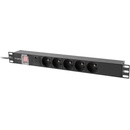 Lanberg 5 Plug 2 m Switch (PDU-05E-0200-IEC-BK)